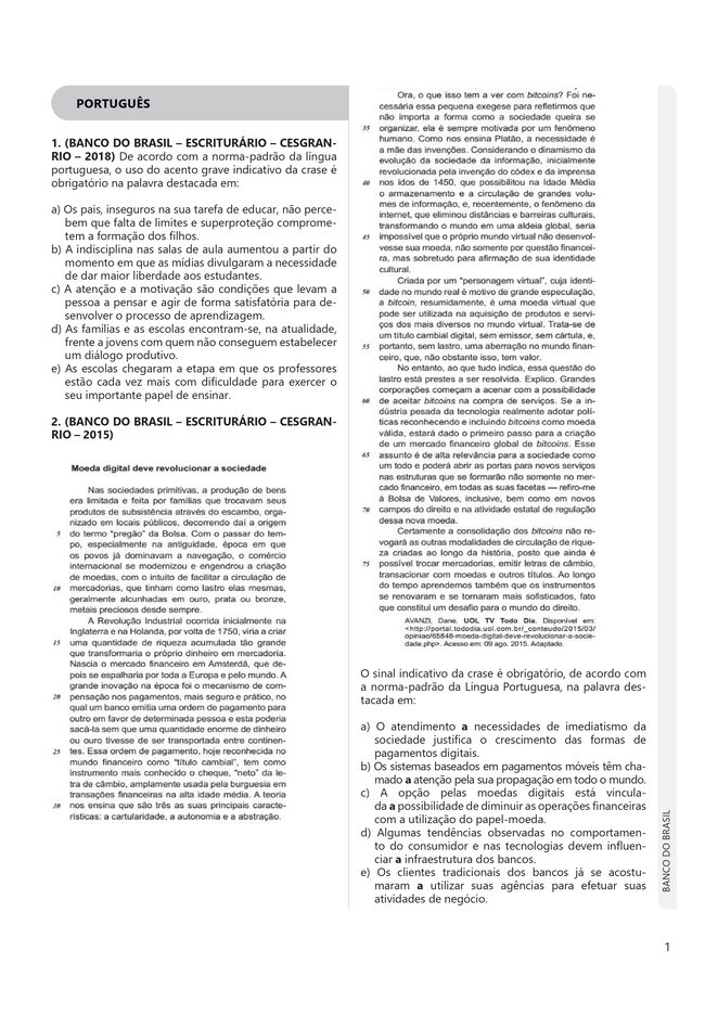 Amostra - 500 Questões Comentadas - Banco do Brasil - Escriturário - Agente Comercial_page-0002