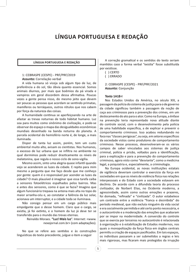 Amostra - 550 Questões Gabaritadas - PRF - Polícia Rodoviária Federal_page-0002