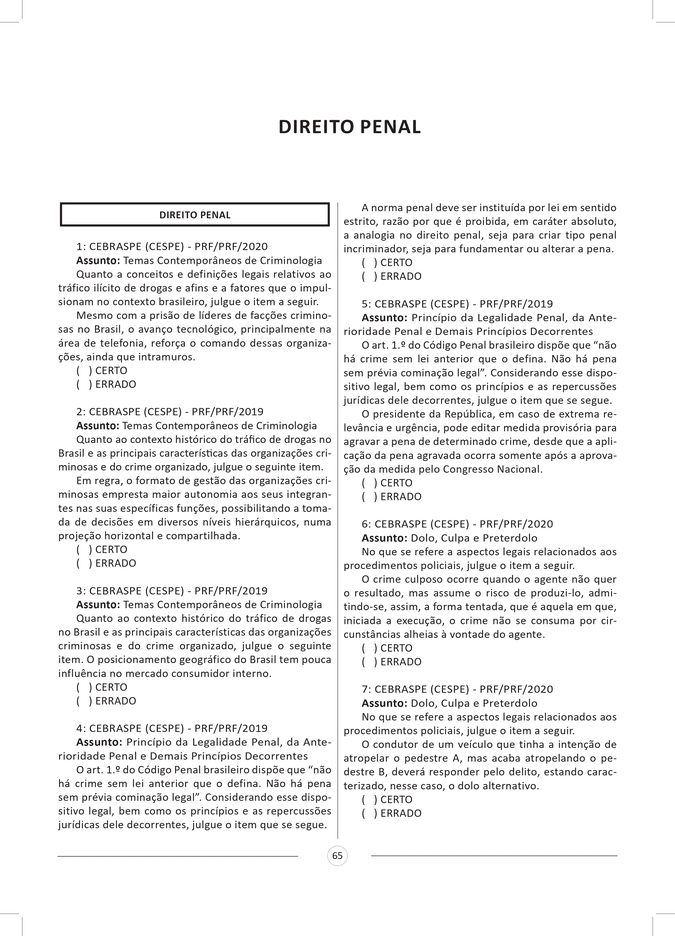 Amostra - 550 Questões Gabaritadas - PRF - Polícia Rodoviária Federal_page-0024