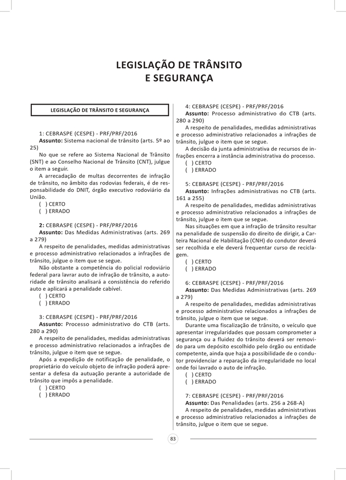 Amostra - 550 Questões Gabaritadas - PRF - Polícia Rodoviária Federal_page-0030