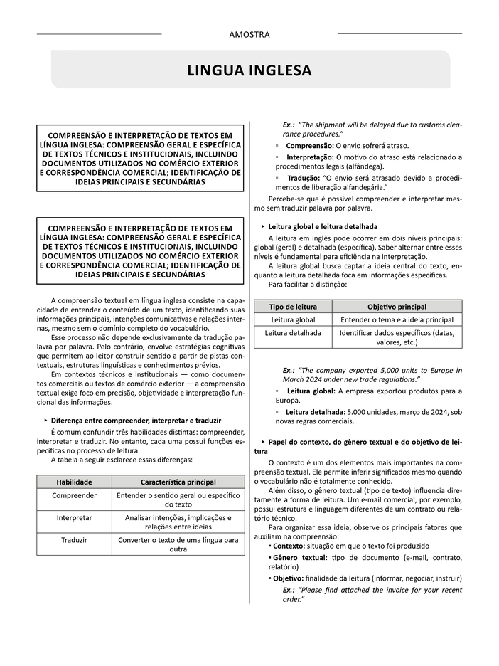 Amostra - Apostila NAV Brasil 2026 - Profissional Técnico de Navegação Aérea - Operador de Torre de Controle_page-0013